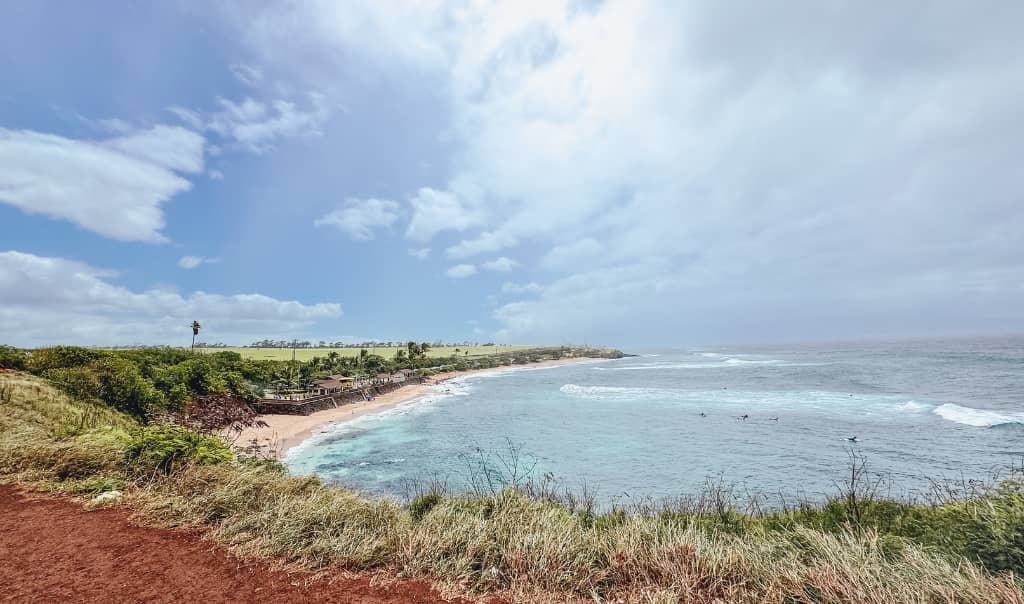 areal photo of a beach in maui hawaii 