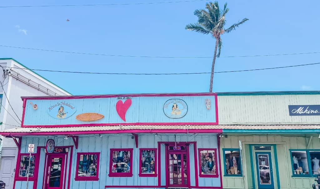 shops in paia hawaii
